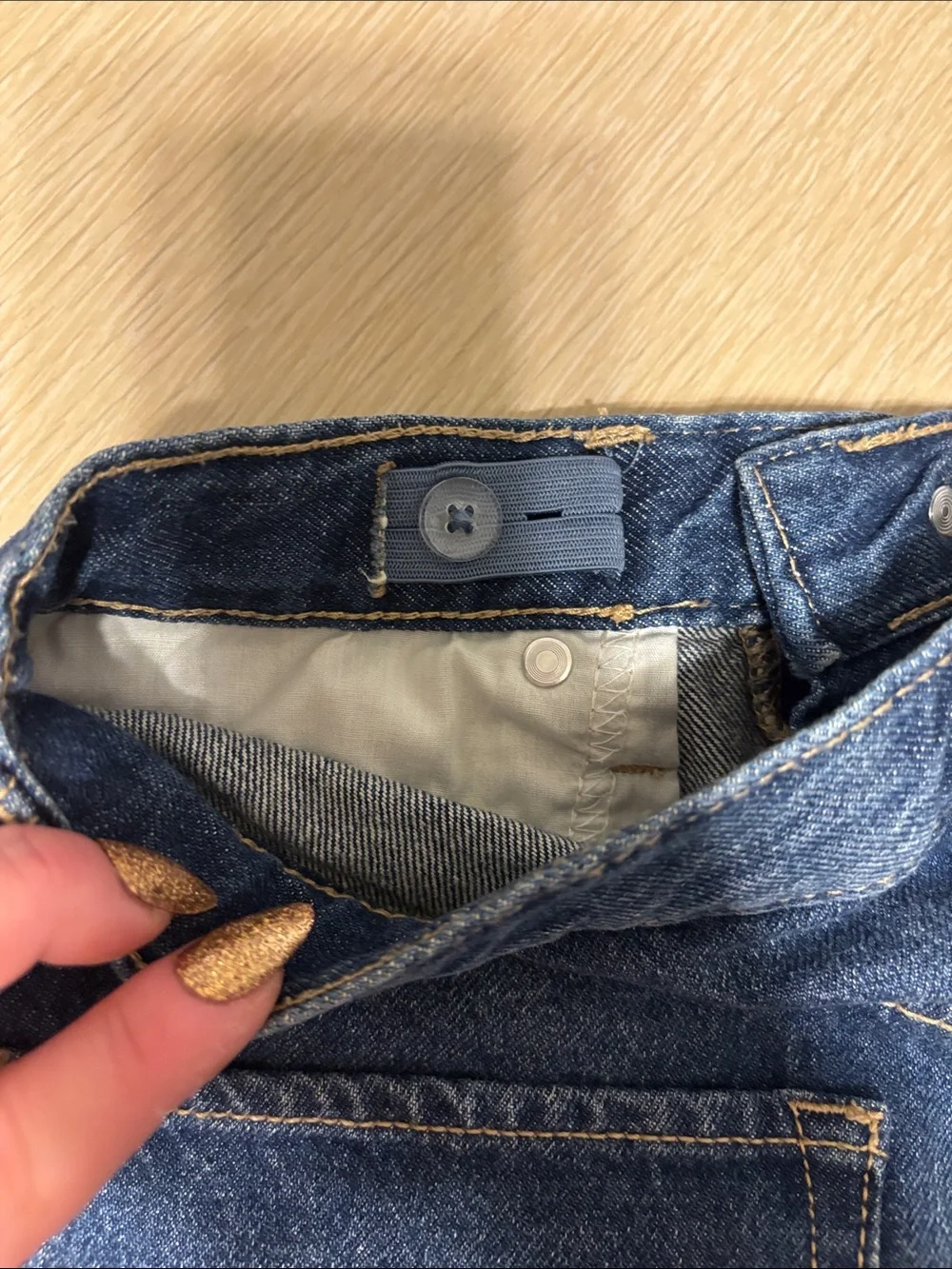 Old Navy Distressed Denim Shorts - Blue Jean